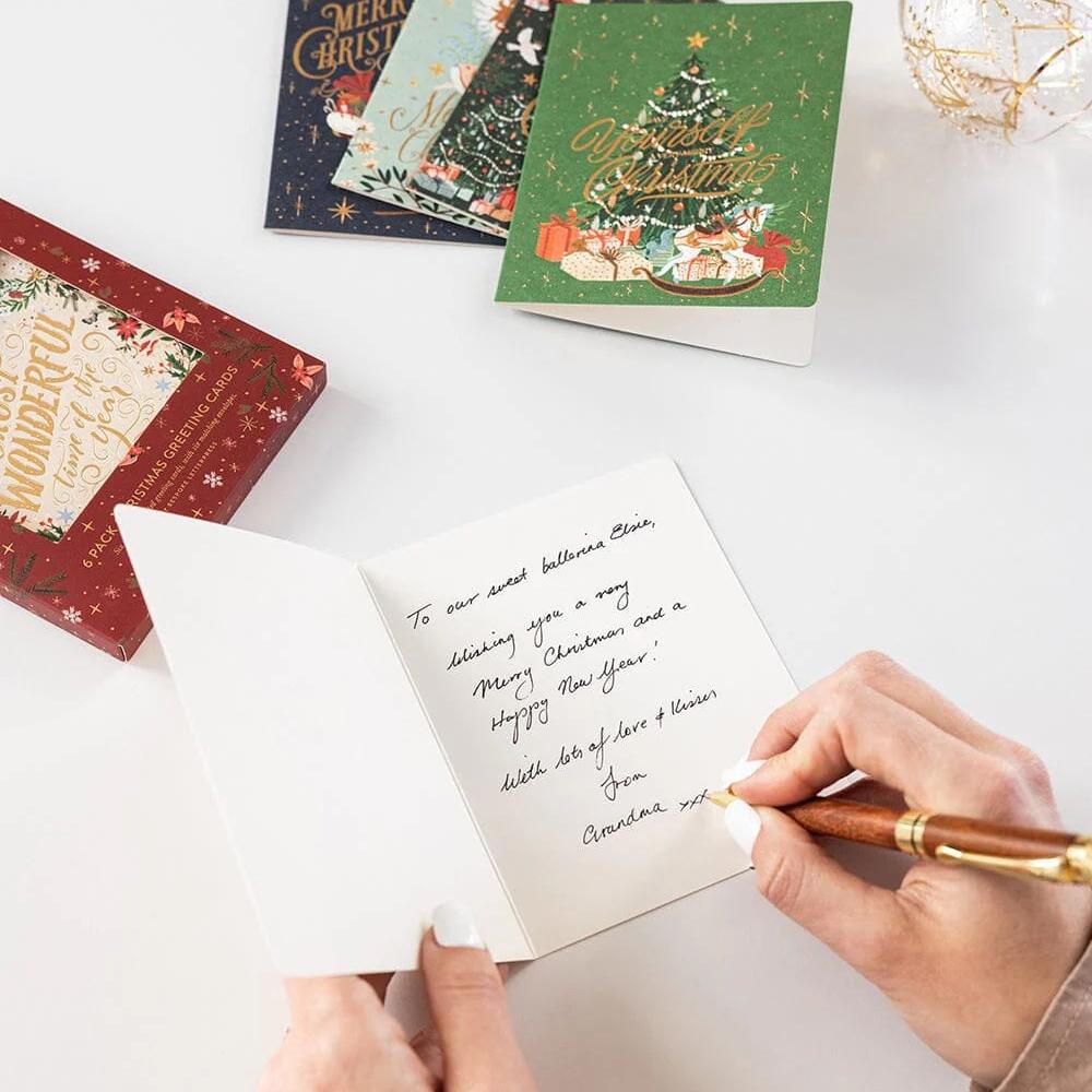 An Enchanted Christmas Card Boxset / 6 Pack