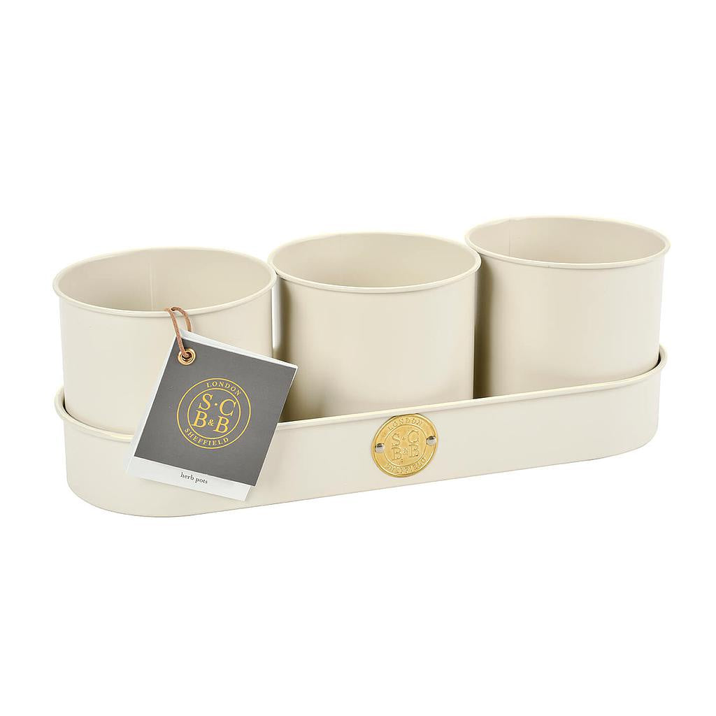 Sophie Conran Herb Pots / Buttermilk