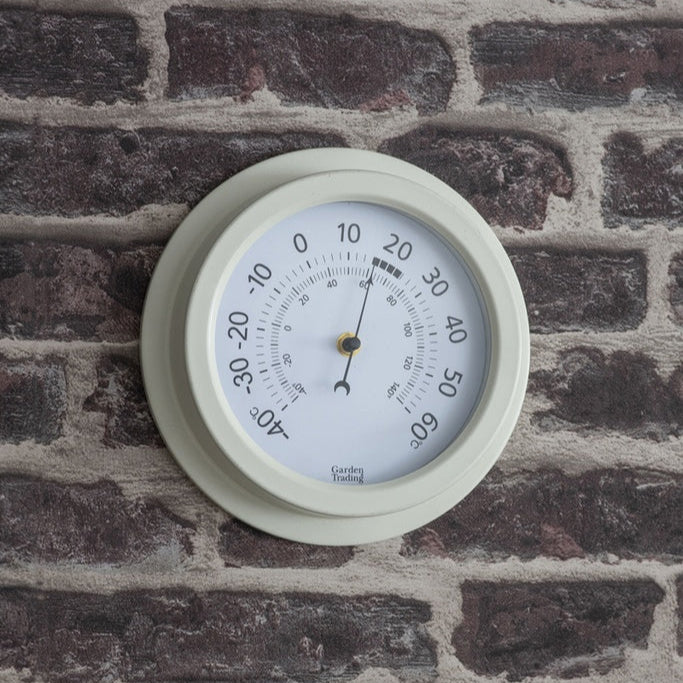 Tenby Thermometer / Lily White