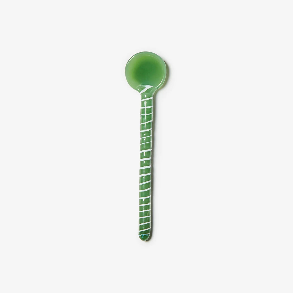 Swirl Teaspoon / Green