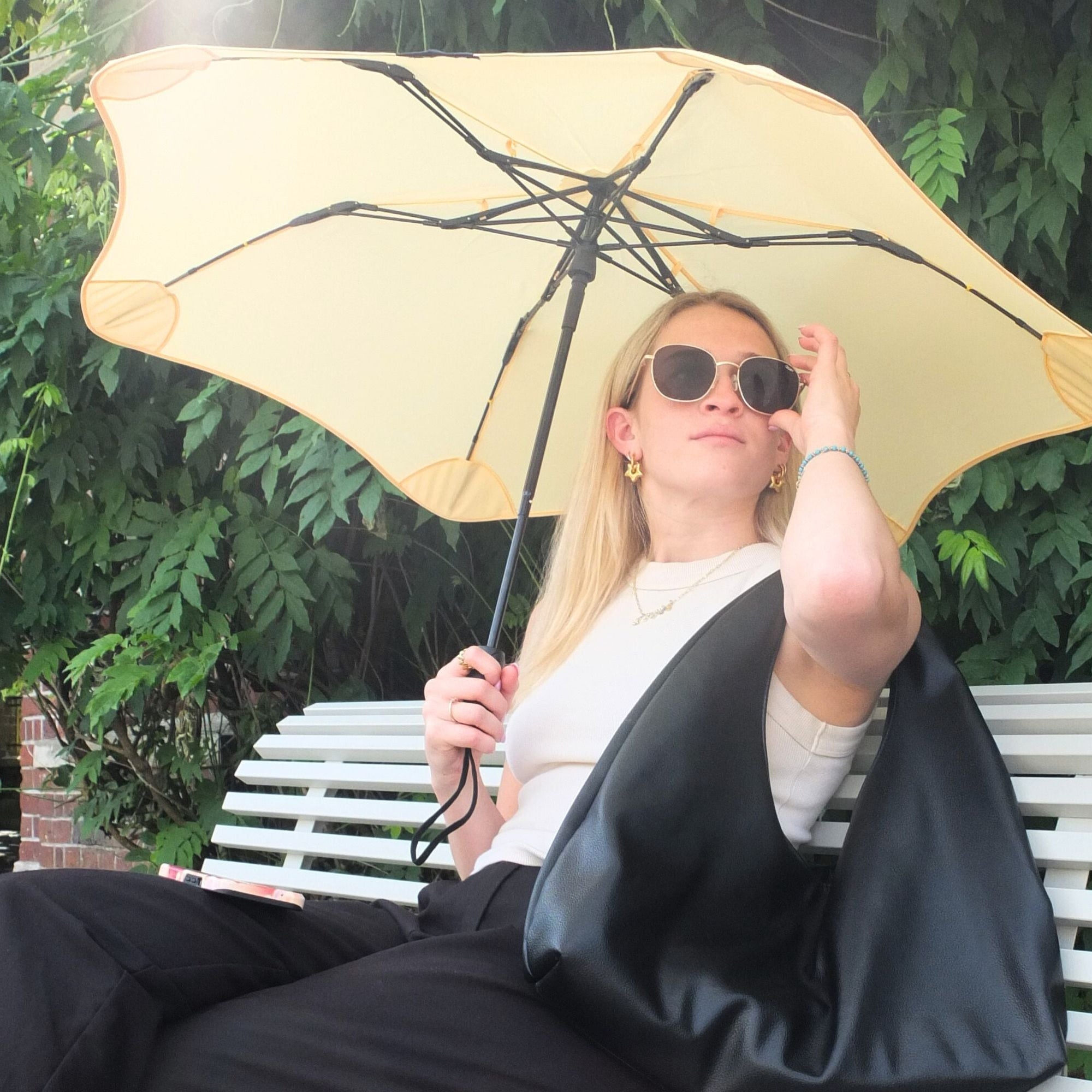 buttercup patio umbrella Metro Umbrella / Buttercup