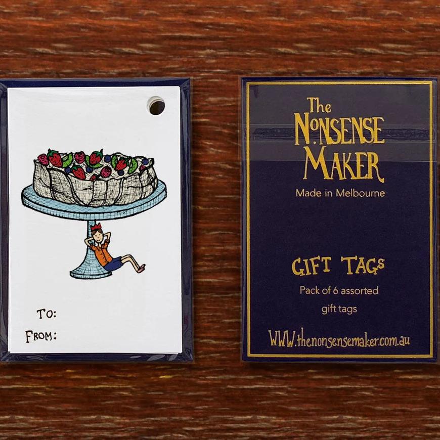 Christmas Lunch Gift Tags / Set of 6