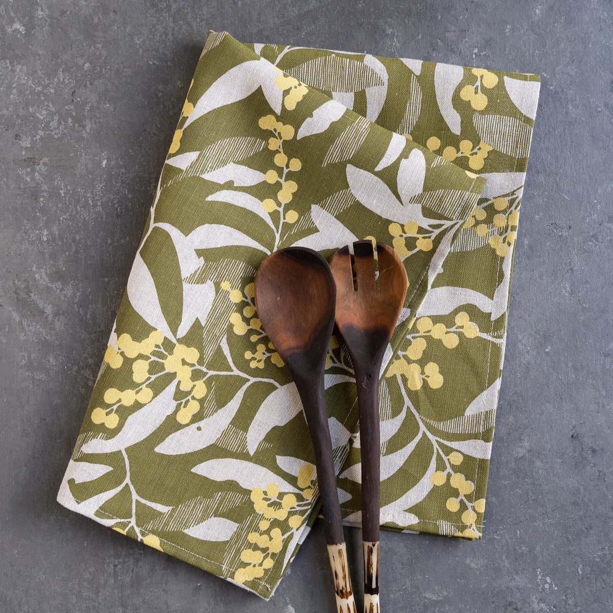 Golden Wattle Tea Towel / Bushleaf