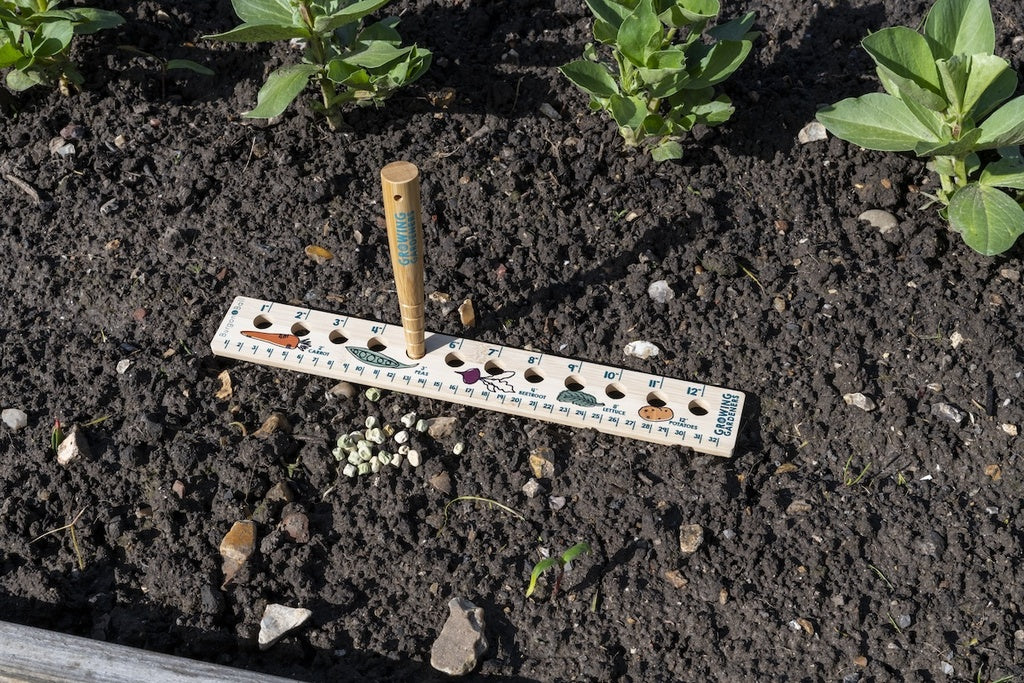 Growing Gardeners Planting Ruler &amp; Dibber