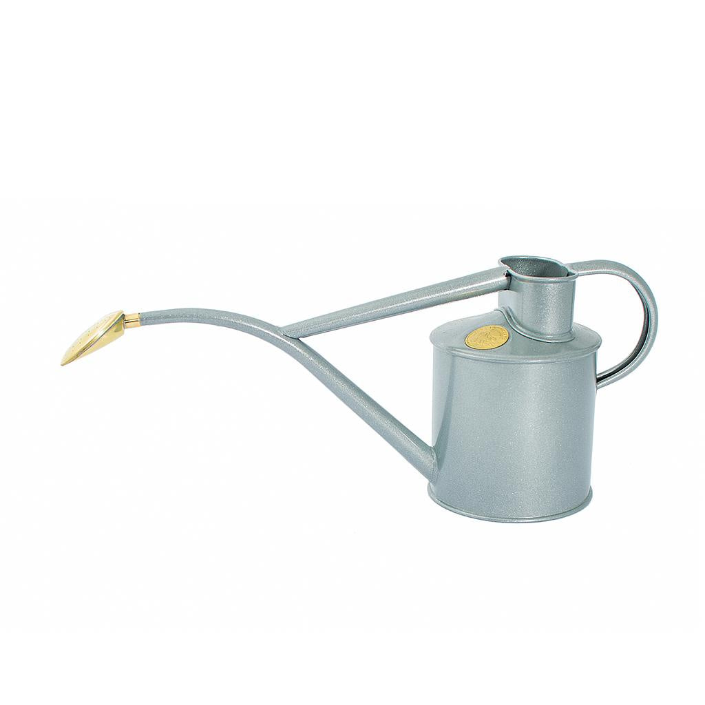 The Rowley Ripple 1L Watering Can / Galvanised