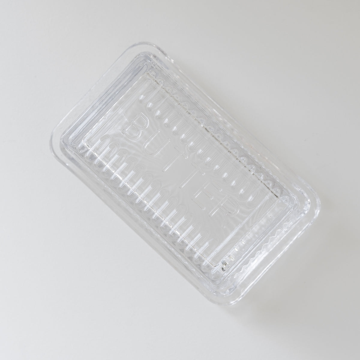 Glass Butter Dish