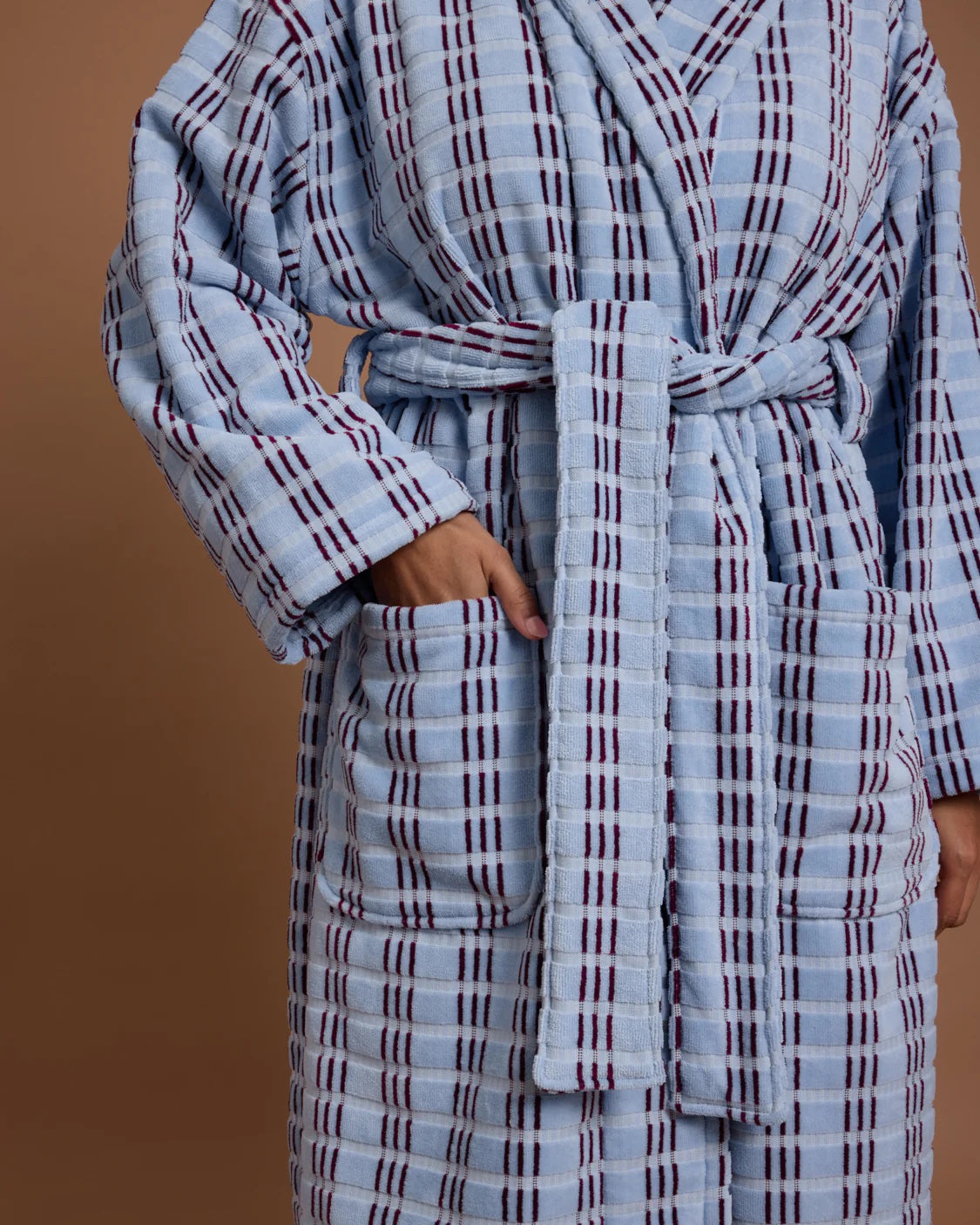 Velour Robe / Horizon
