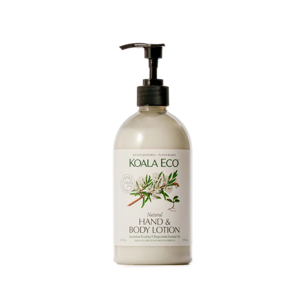 Natural Hand &amp; Body Lotion / Rosalina &amp; Peppermint