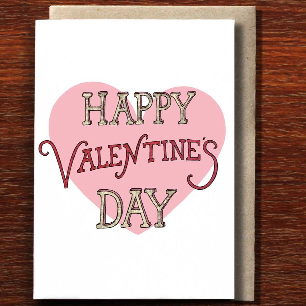 Greeting Card / Happy Valentines Day