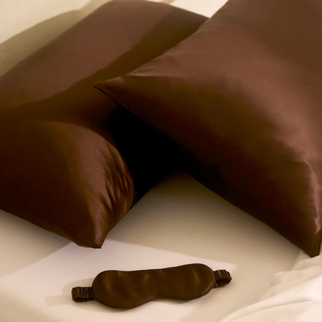 Silk Pillowcase / Cocoa