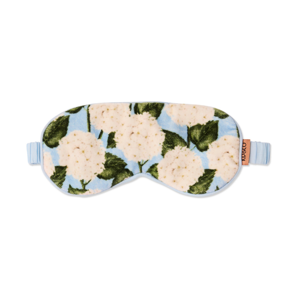 Hydrangea Blue Velvet Eye Mask