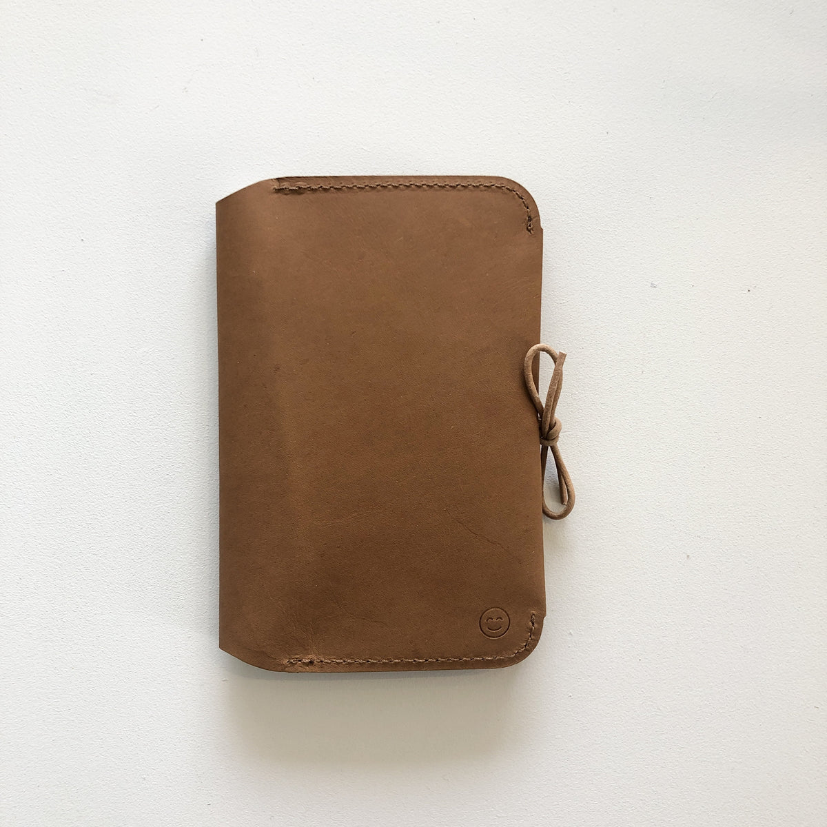 Shoelace Pocket Notebook Cover / Terracotta