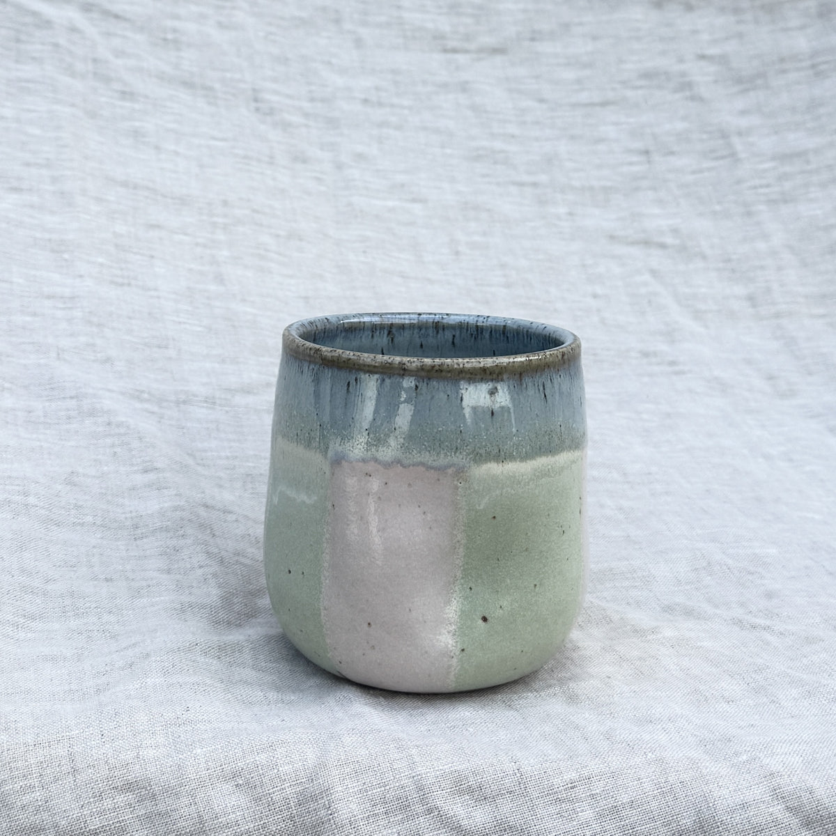 Stripe Tumbler 300ml / Pink Green Blue