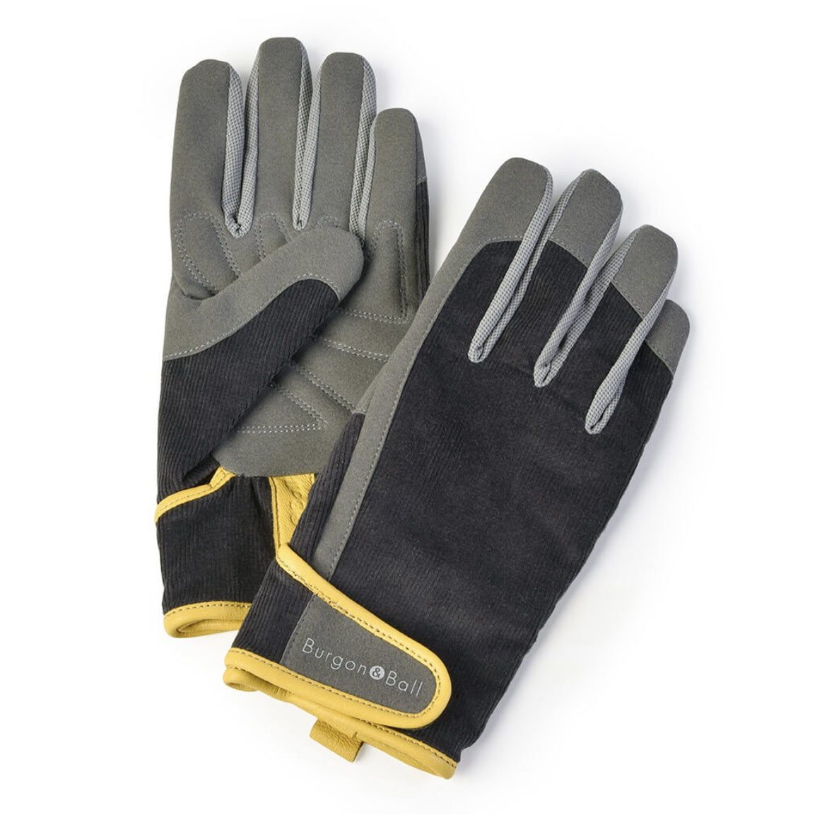 &#39;Dig The Garden&#39; Gloves / Slate Corduroy