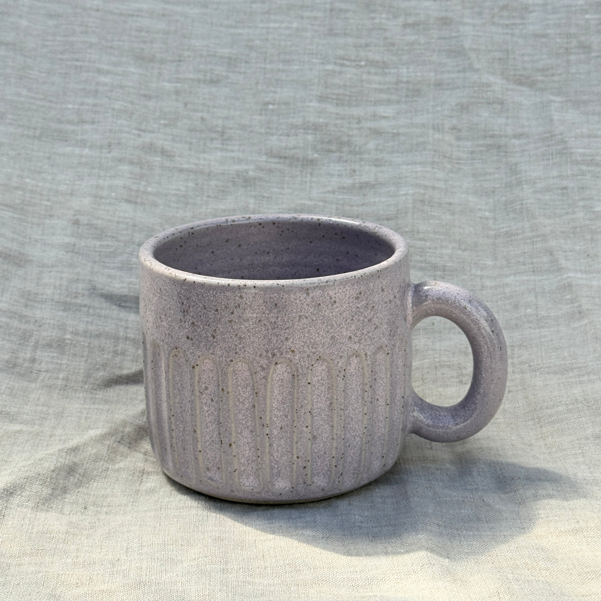 Fluted Mug 250ml / Lilac