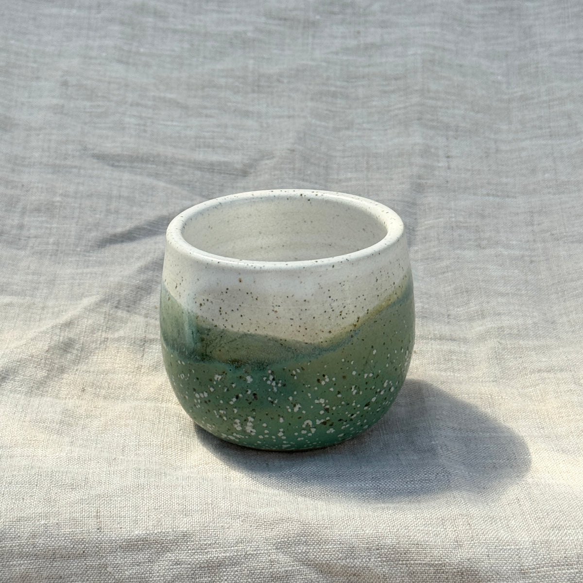 Aurora Borealis Dimpled Espresso Cup