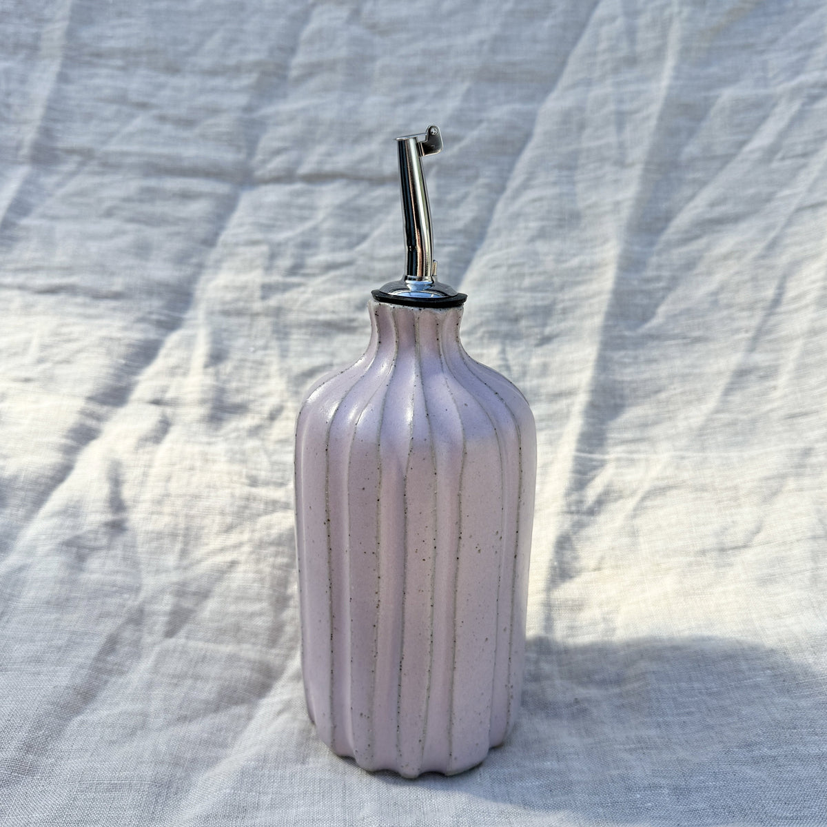 Oil Pourer / Carved  Lilac