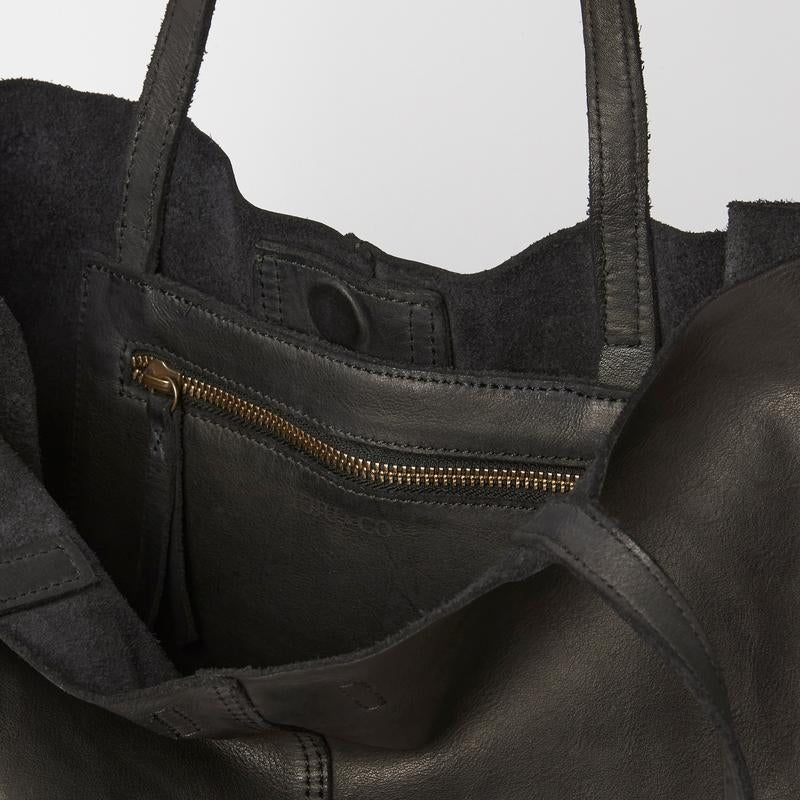 Baby Unlined Tote / Black