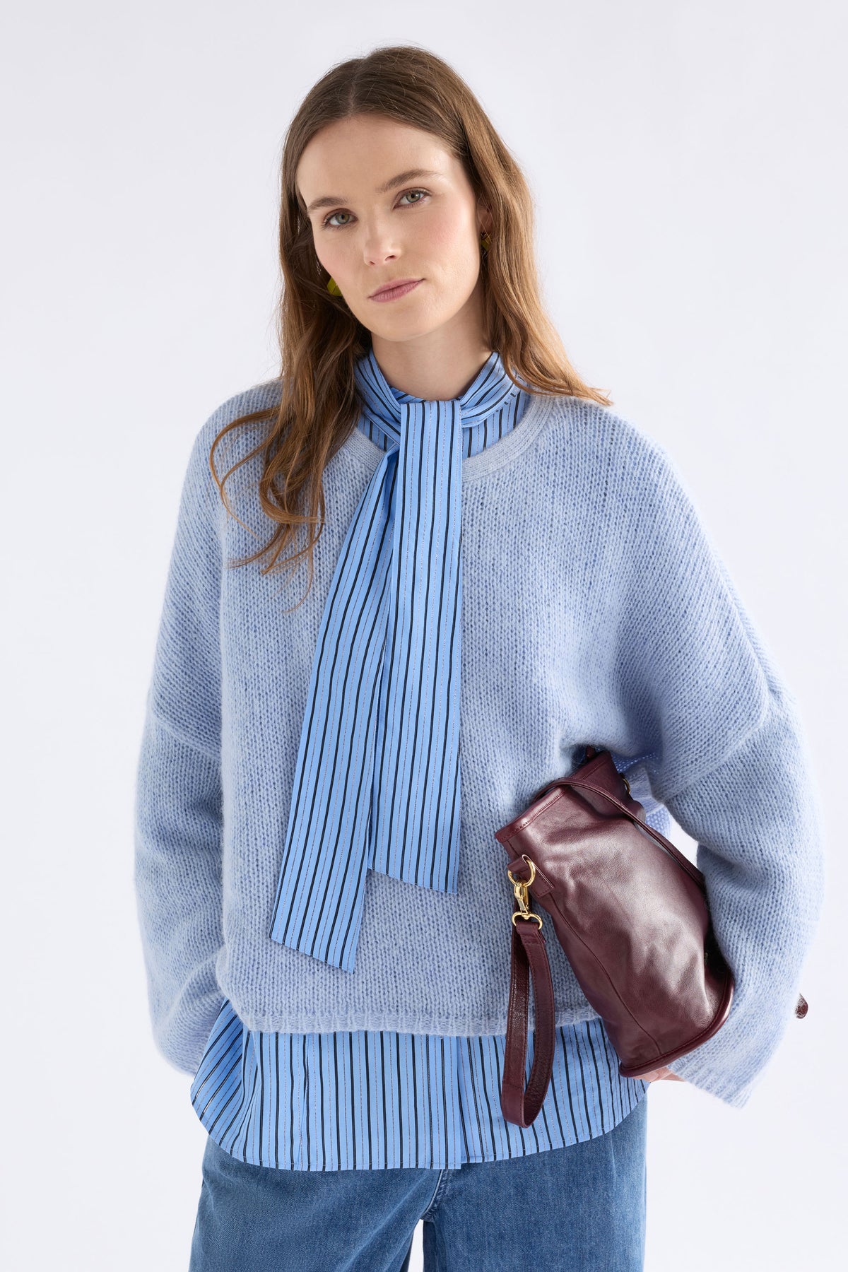 Agna Sweater / Pearl Blue