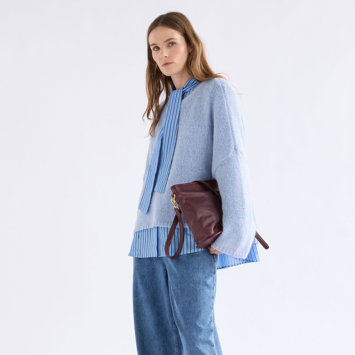 Agna Sweater / Pearl Blue