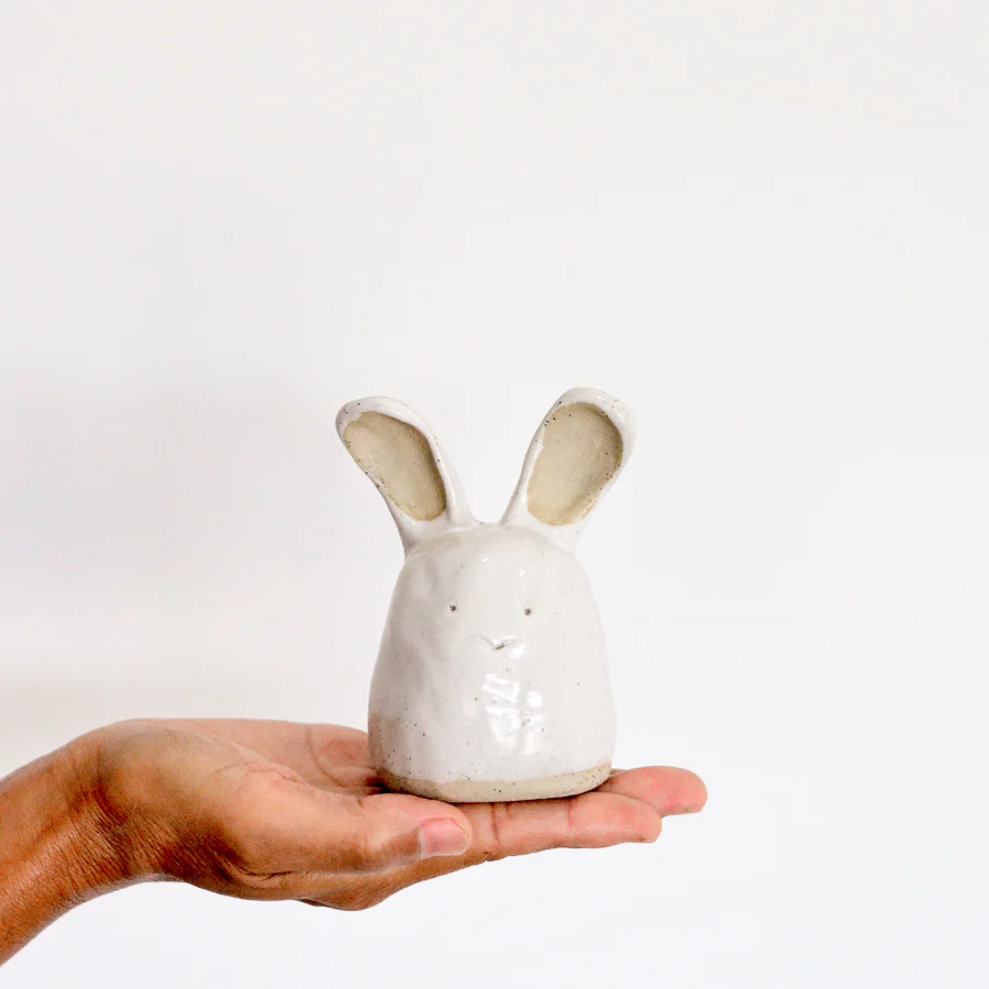 Handmade Bunny Sculpture