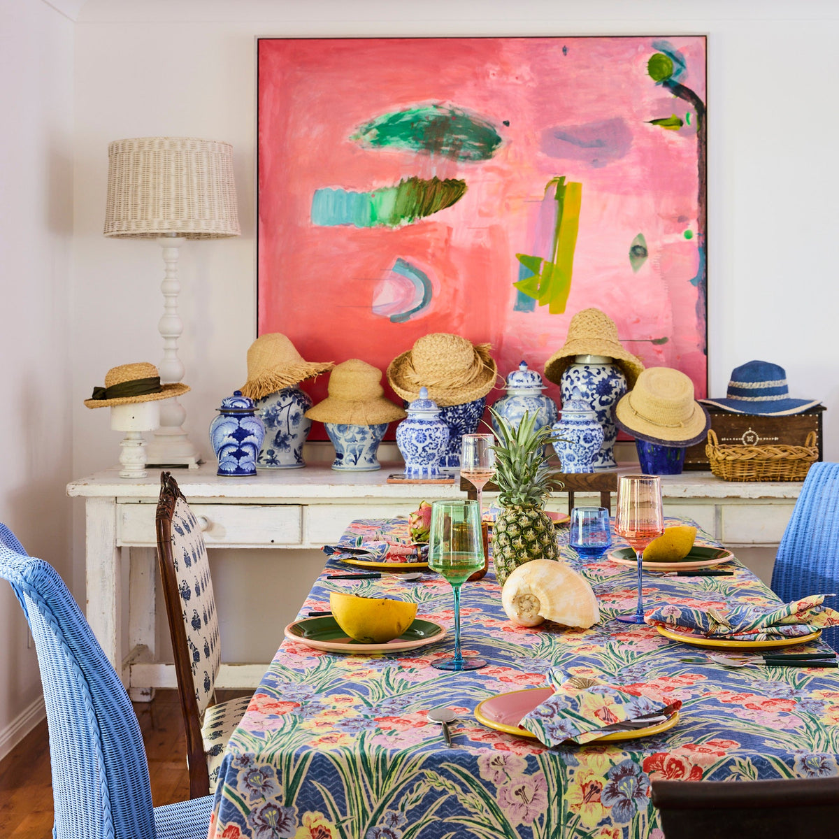 Anna Spiro Gladiolus Tablecloth
