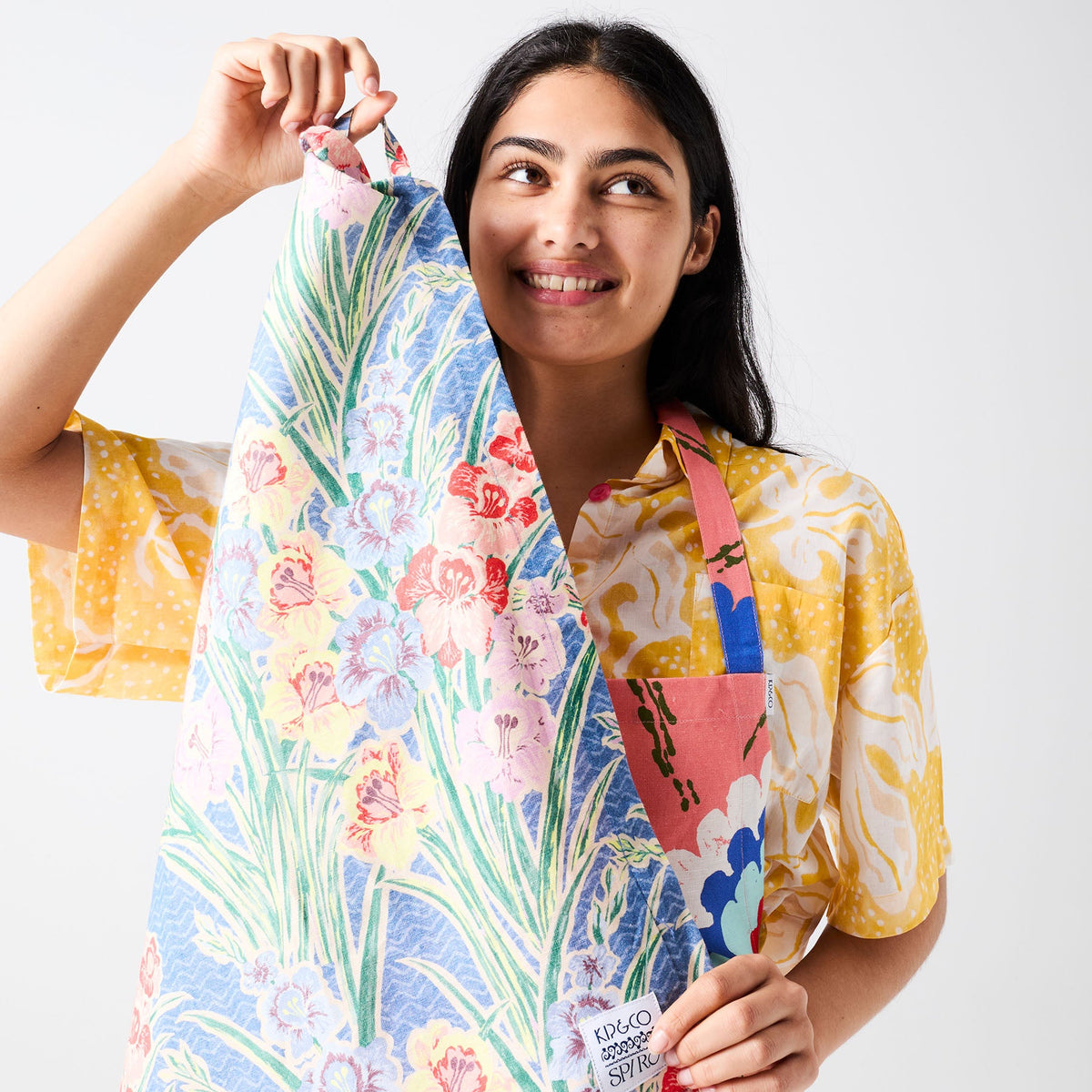 Anna Spiro Gladiolus Tea Towel