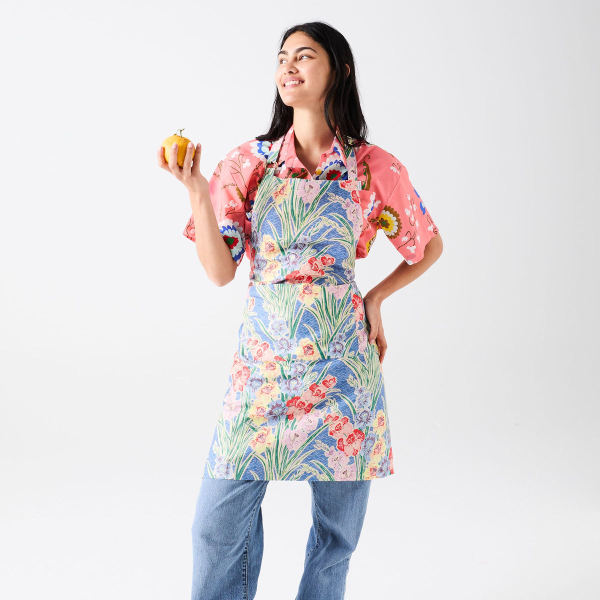 Anna Spiro Gladiolus Apron