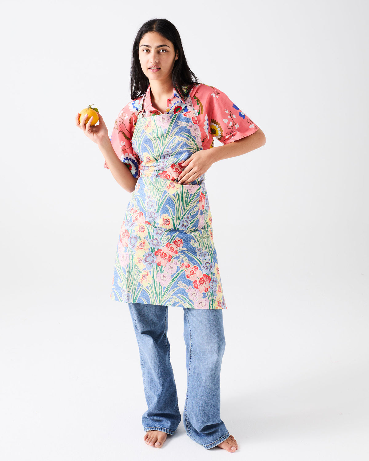 Anna Spiro Gladiolus Apron