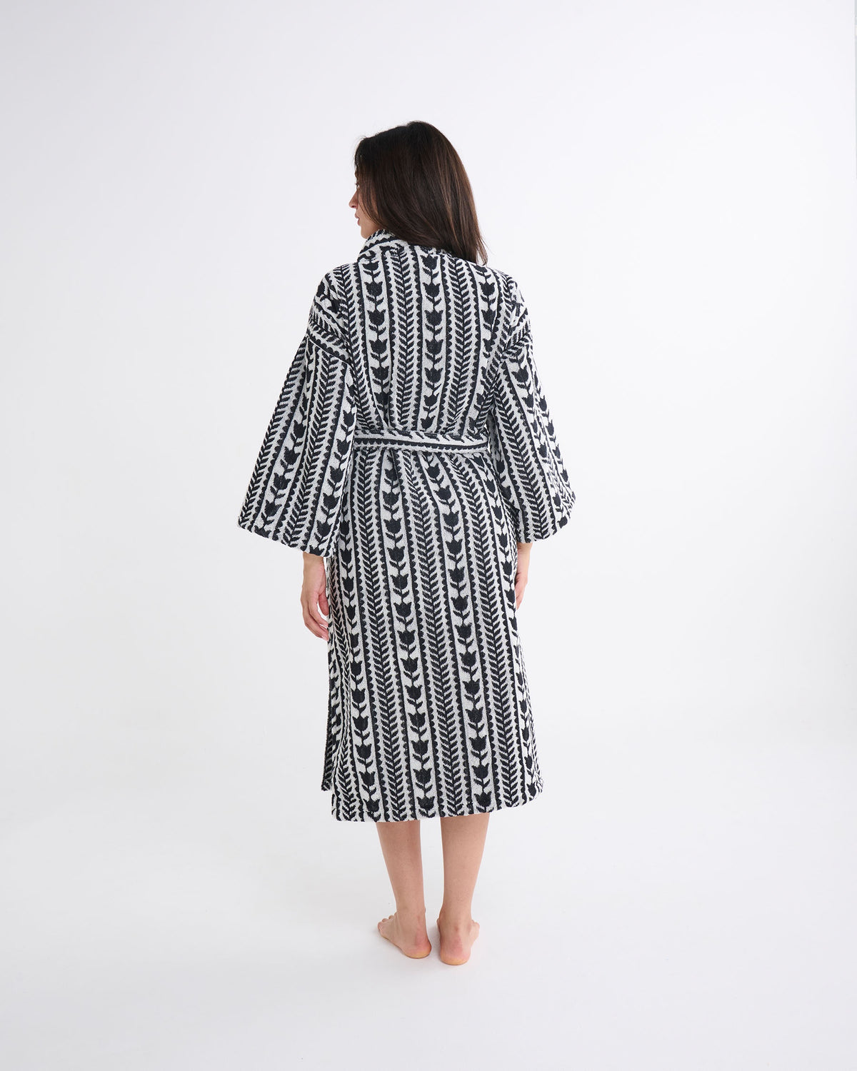 Flower Chain Terry Bath Robe