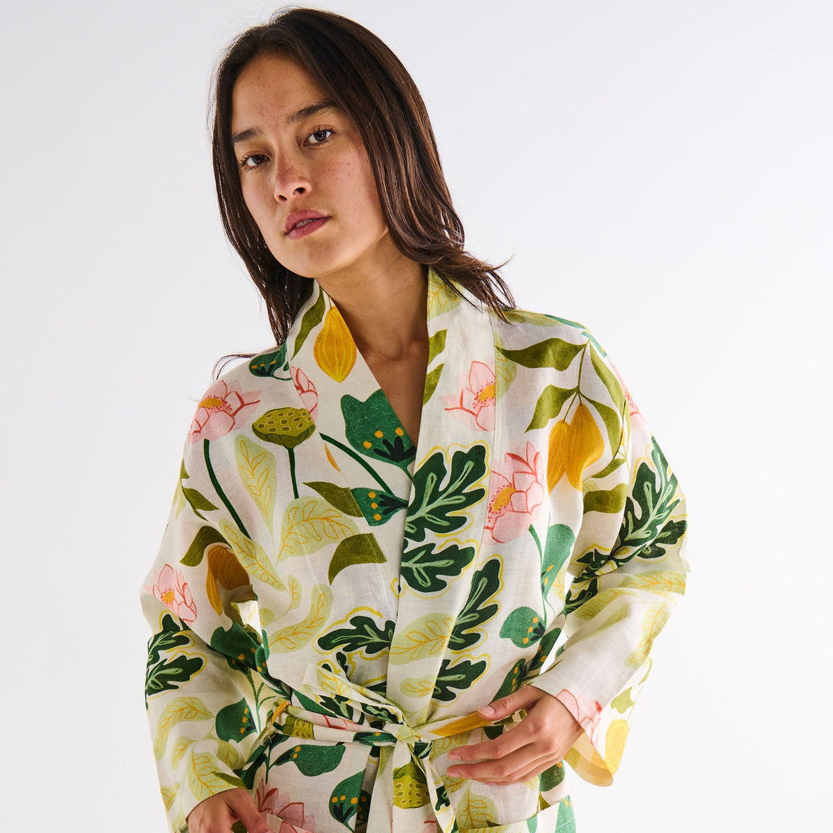 Wander Linen Robe