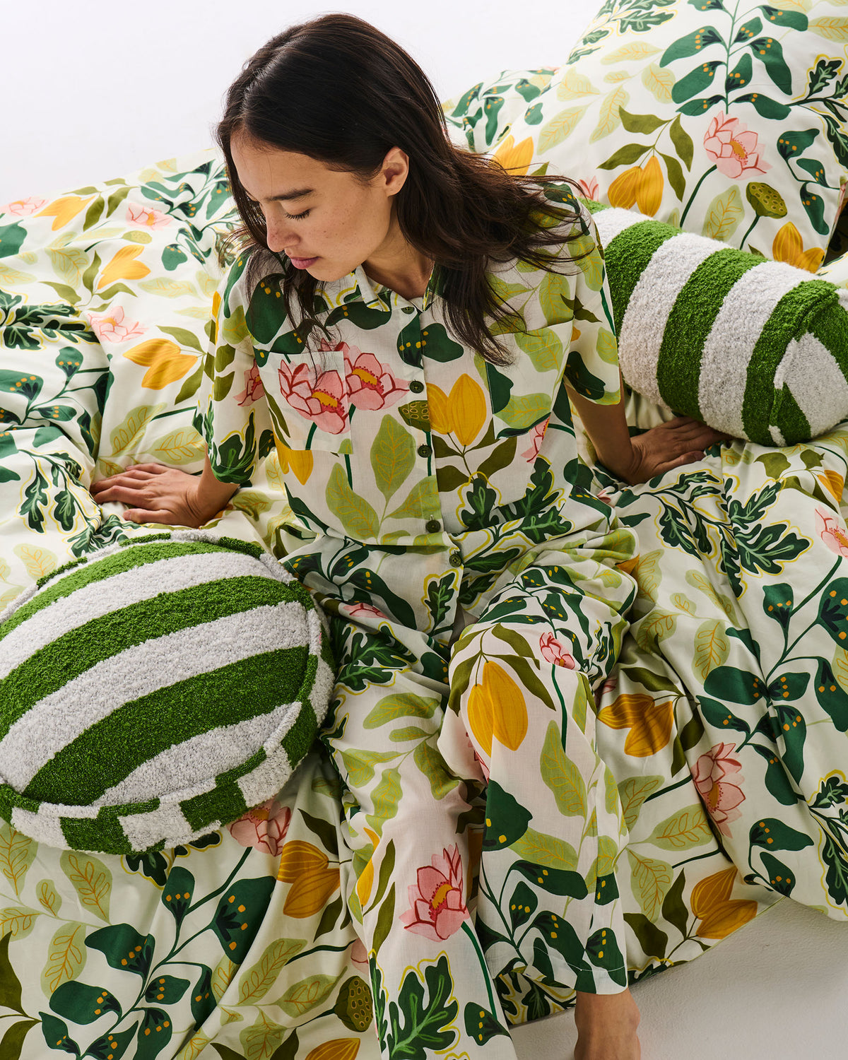 Wander Cotton Shirt &amp; Pant Pyjama Set