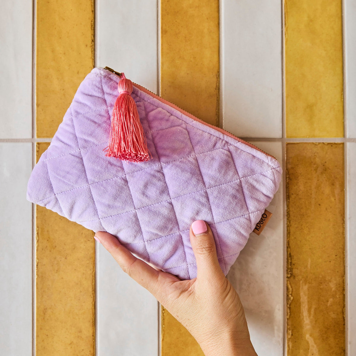 Lilac Velvet Cosmetics Purse
