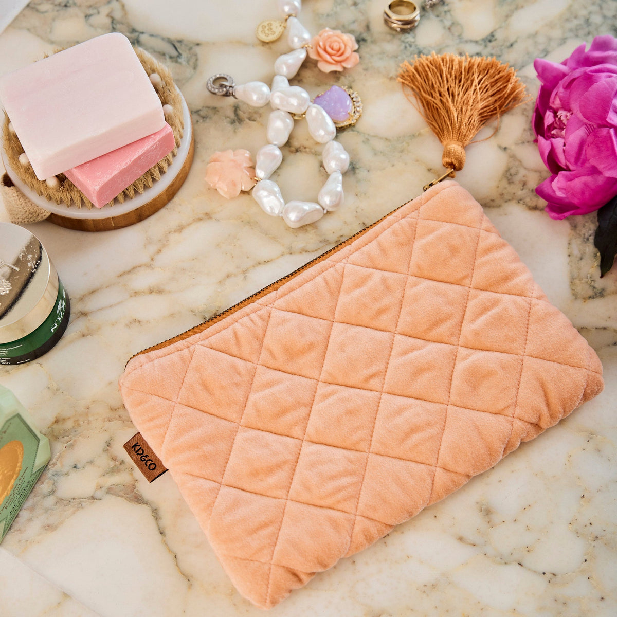 Melon Velvet Cosmetics Purse