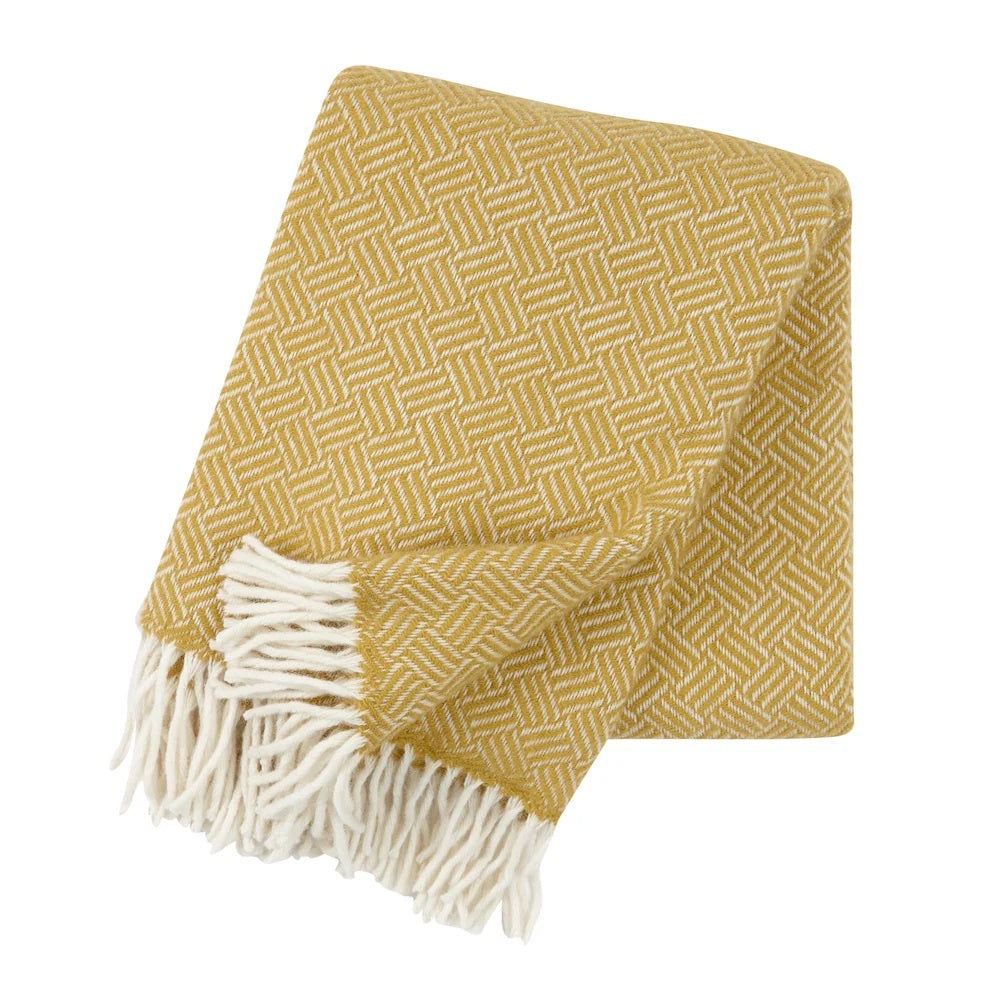 Samba Wool Blanket / Yellow