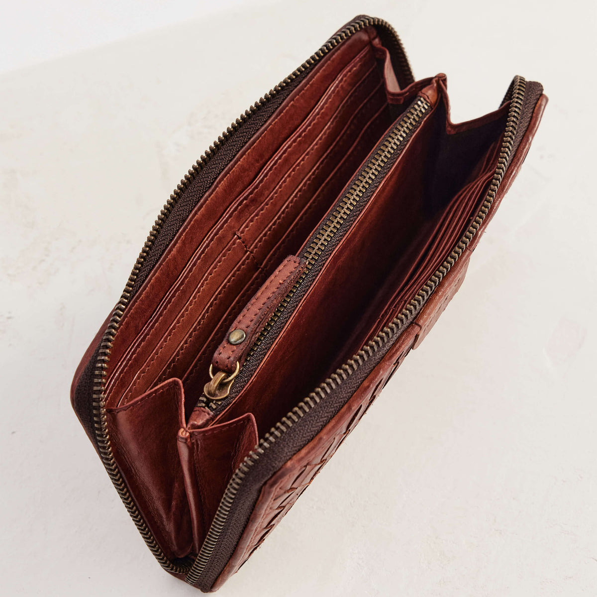Large Basque Wallet / Amber
