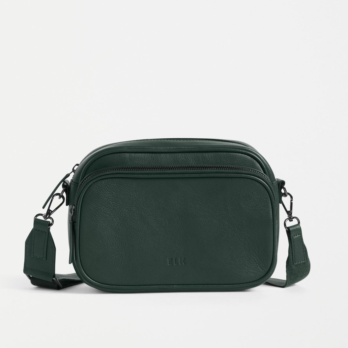 Kassel Leather Crossbody / Milan Green