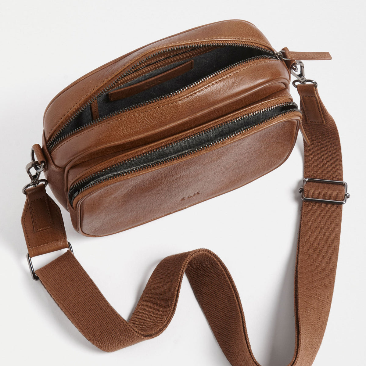 Kassel Leather Crossbody / Tan