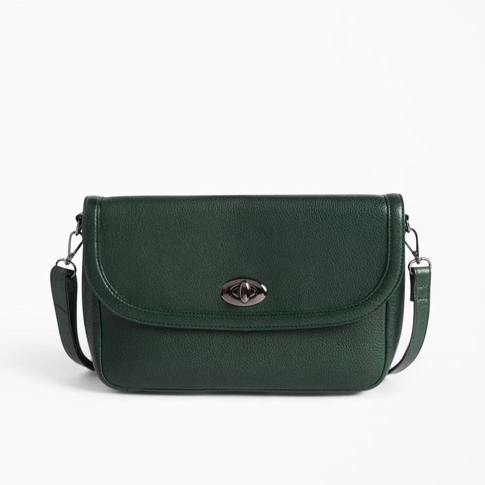 Unden Crossbody Bag / Forest Green