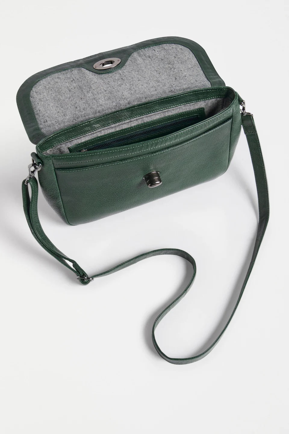 Unden Crossbody Bag / Forest Green
