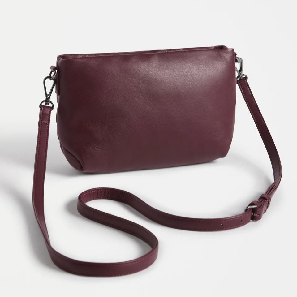 Moln Clutch / Burgundy