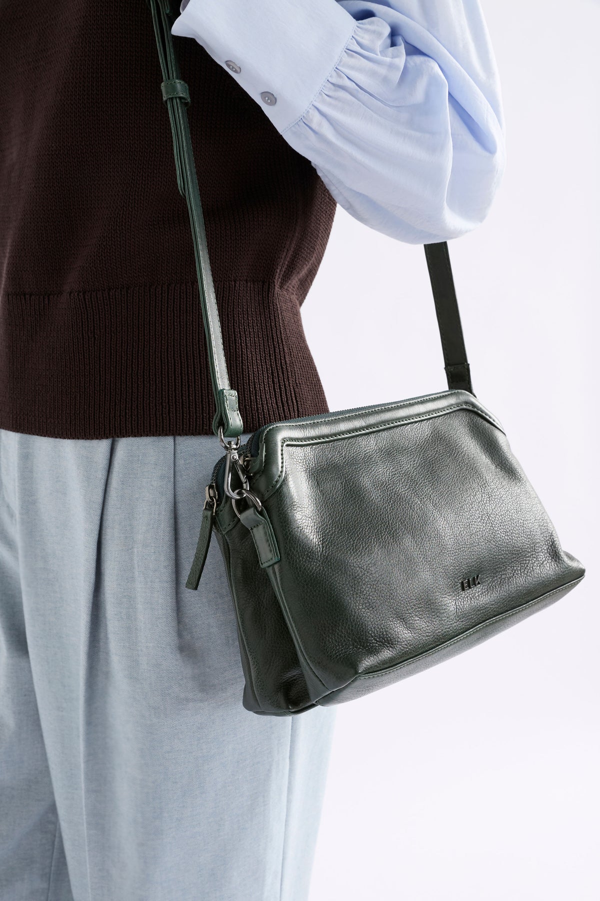 Denne Crossbody / Forest Green