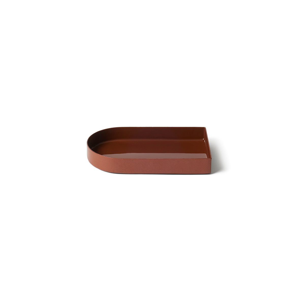 Arc Tray / Red Ochre