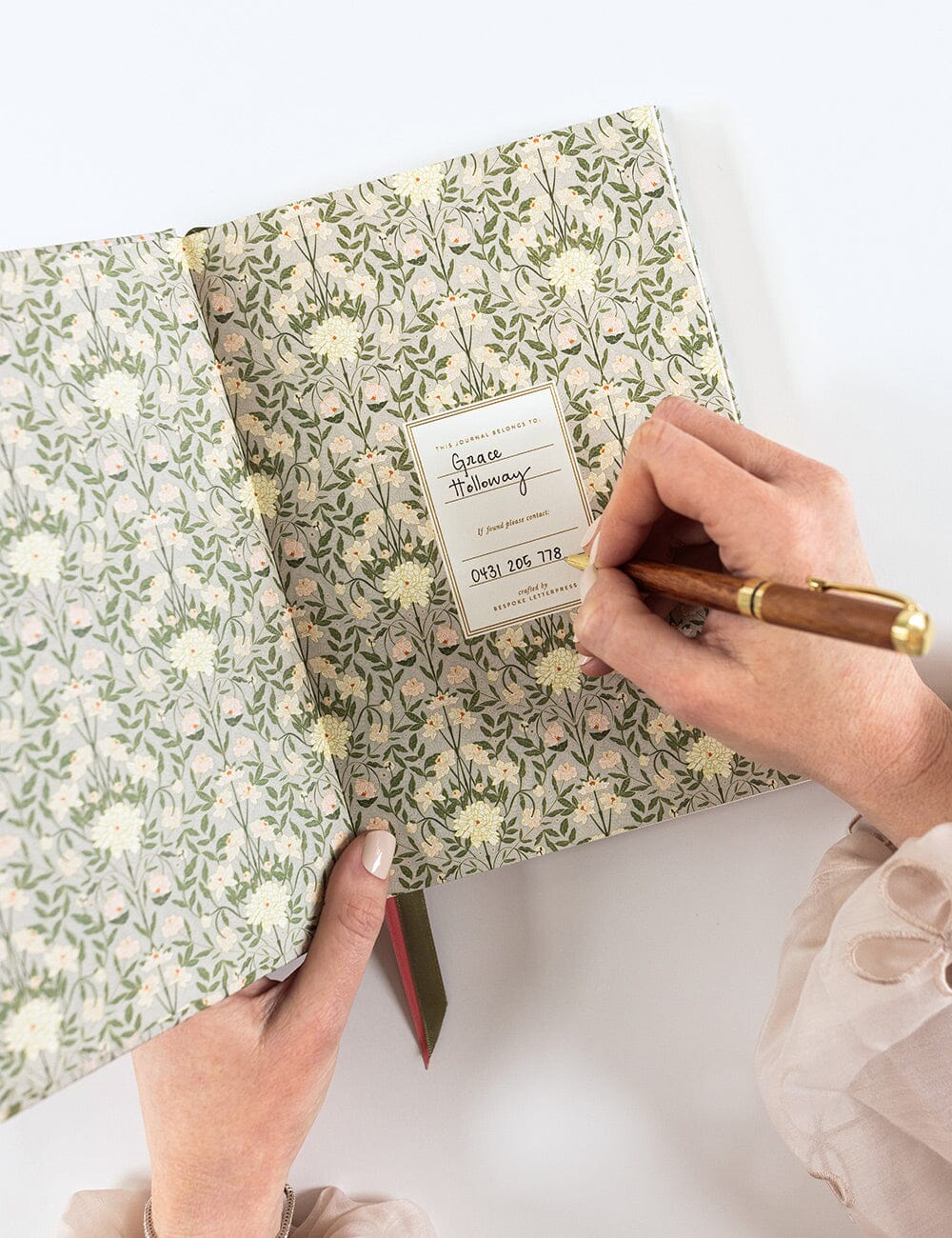 Linen Bound Journal / Bloomere