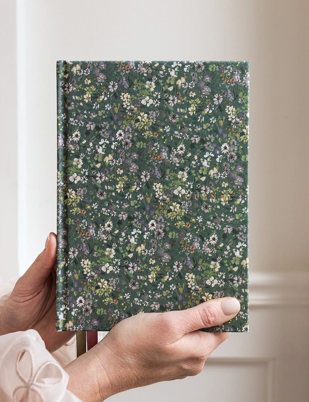 Linen Bound Journal / Summer Perennials