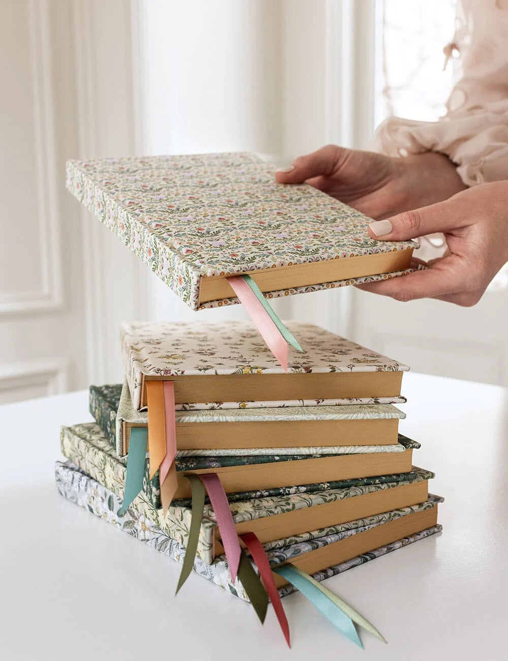 Linen Bound Journal / Bramblefloss