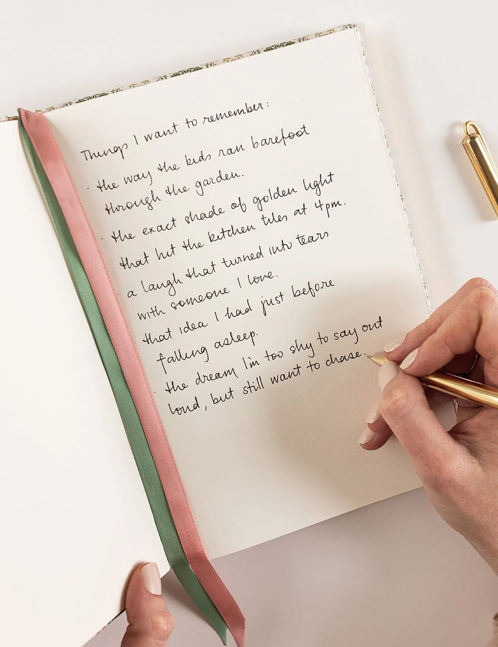 Linen Bound Journal / Bramblefloss