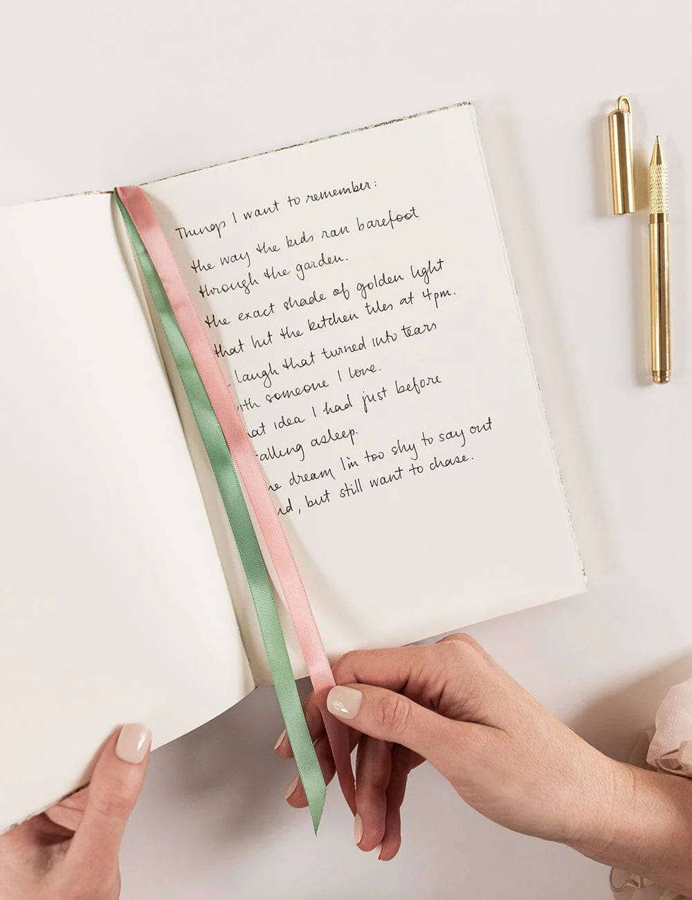 Linen Bound Journal / Bramblefloss