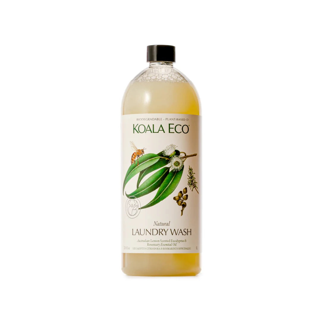 Natural Laundry Wash/ Lemon Eucalyptus &amp; Rosemary 1L