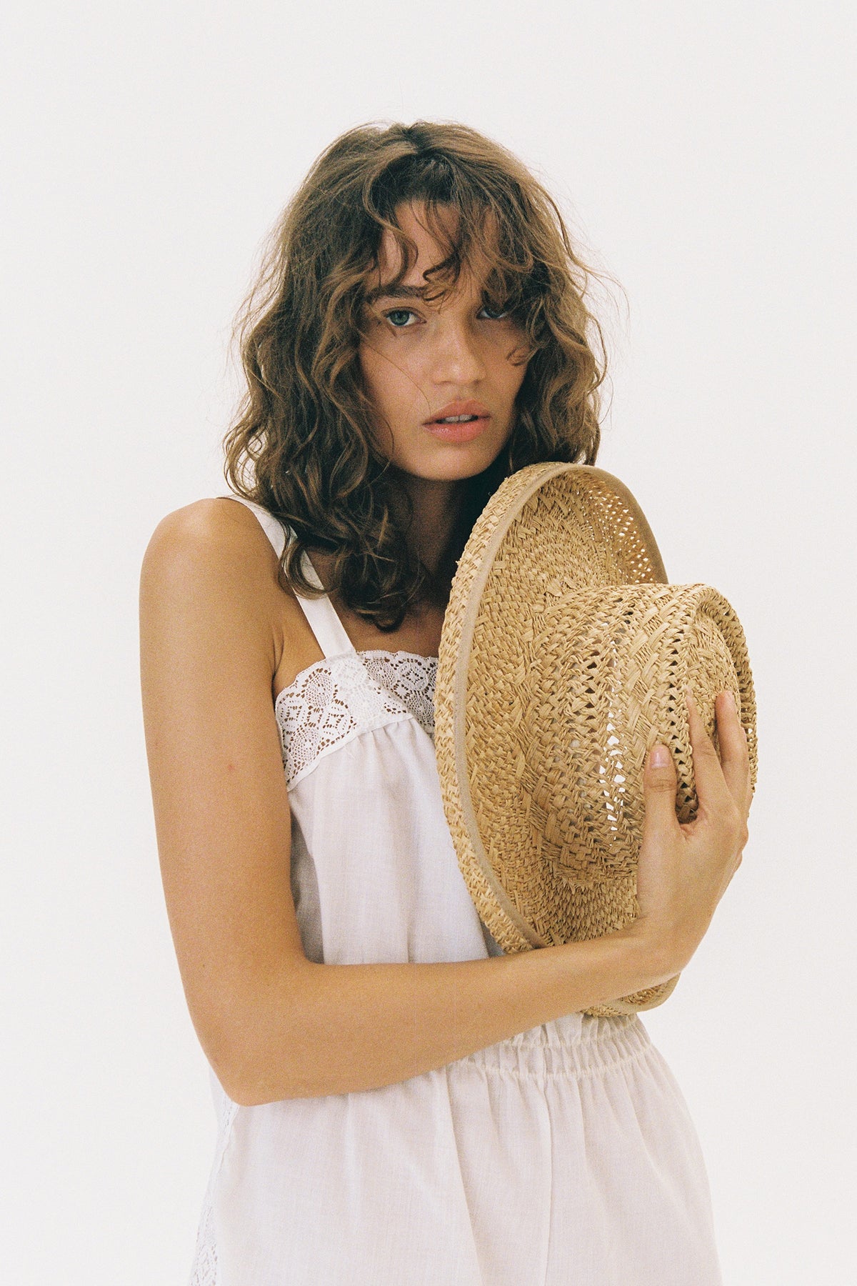 Lawson Boater / Raffia